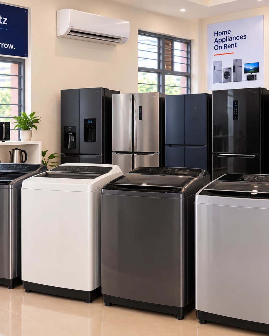 Cleaned payrentz appliances packed and ready for delivery