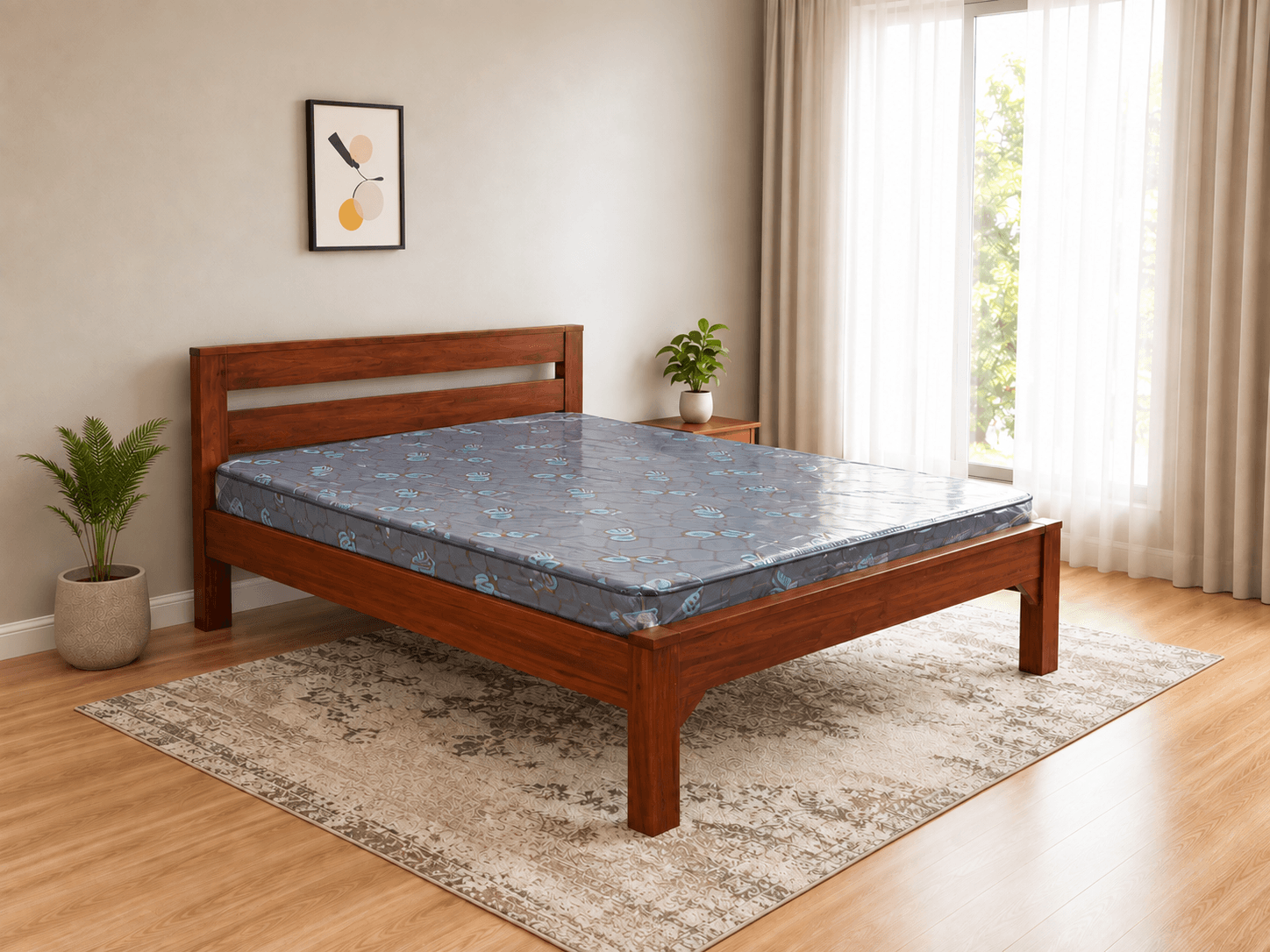 Queen Size Cot Mattress Combo image 2