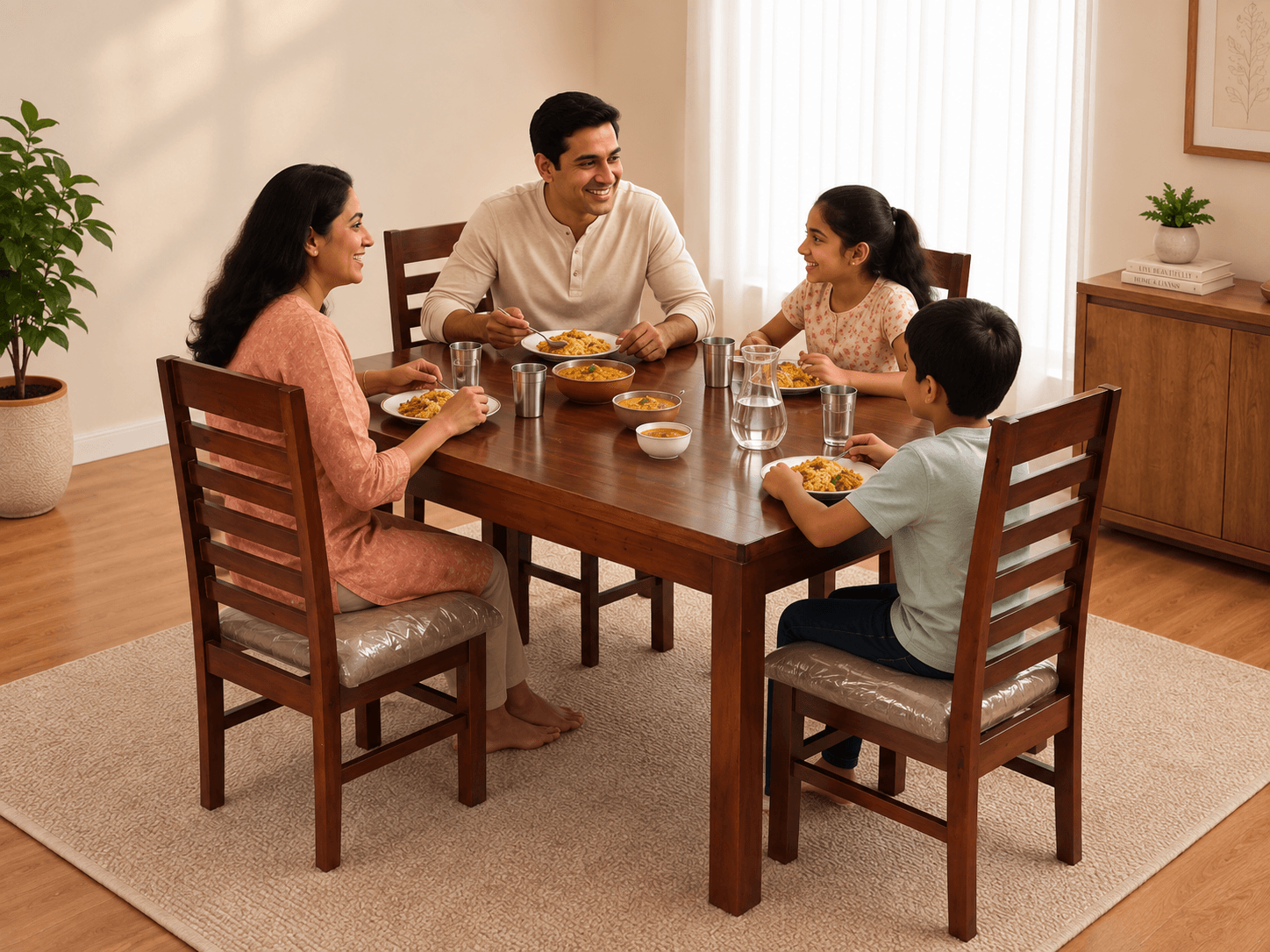4 Seater Dining Table image 3