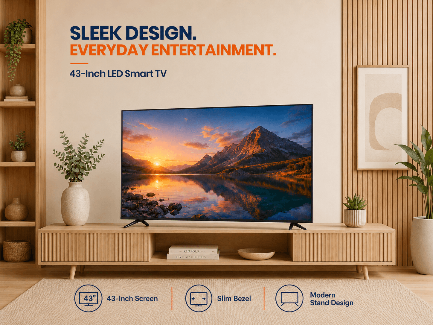 43" LED Smart TV image 2