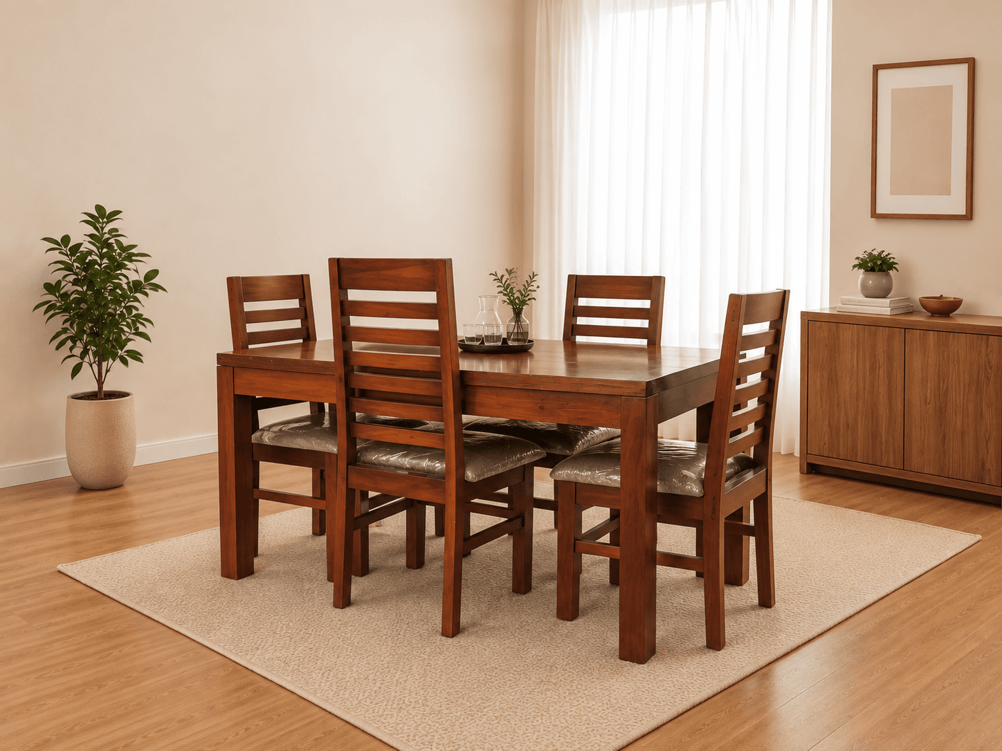 4 Seater Dining Table image 4