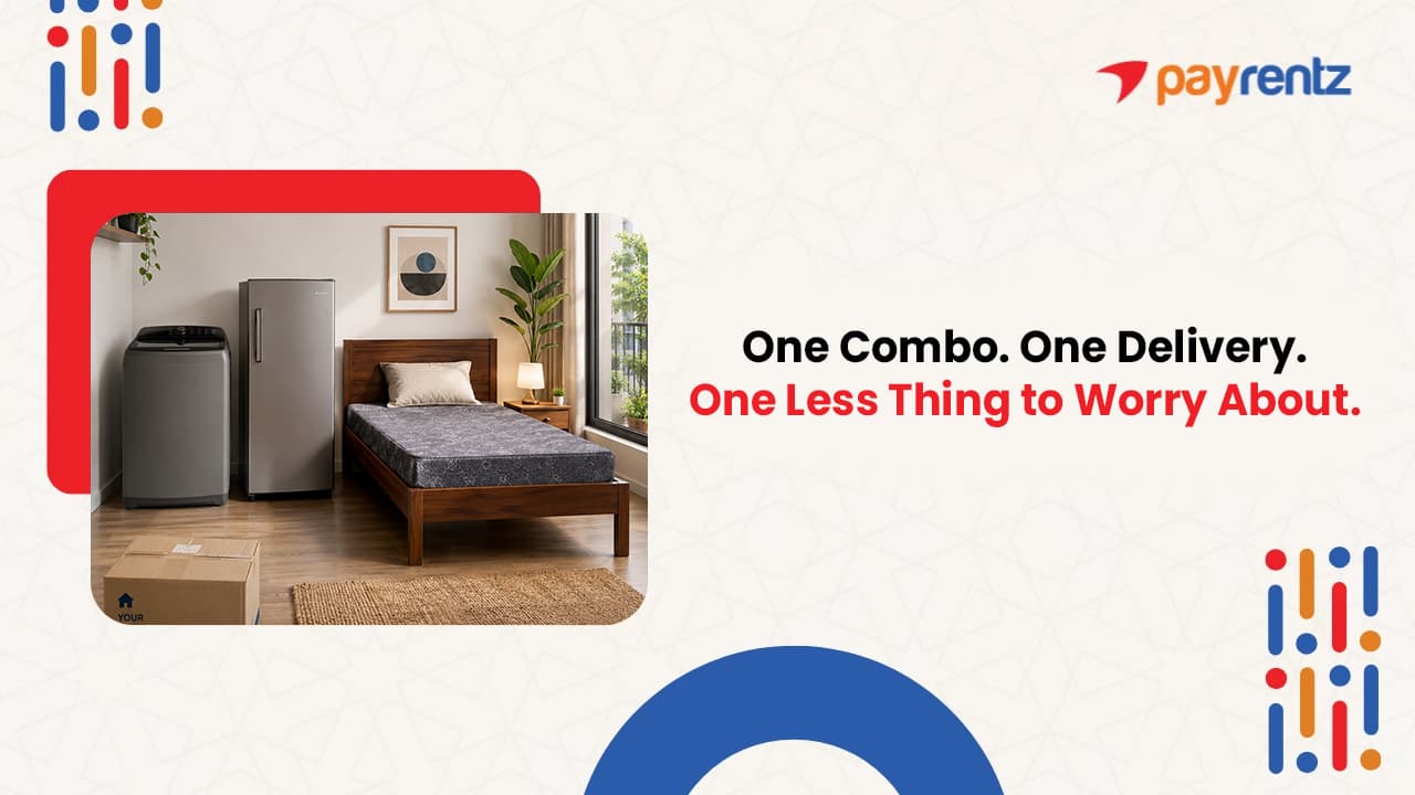 Appliance + Furniture Combo Rental in Hyderabad: Set Up Your Home in 24 Hours