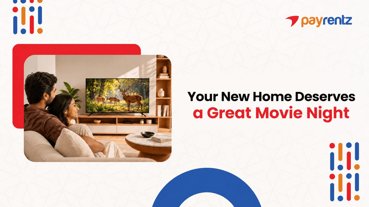 TV on Rent in Sarjapur Road: Smart TV Rental for Rented Homes and Small Families