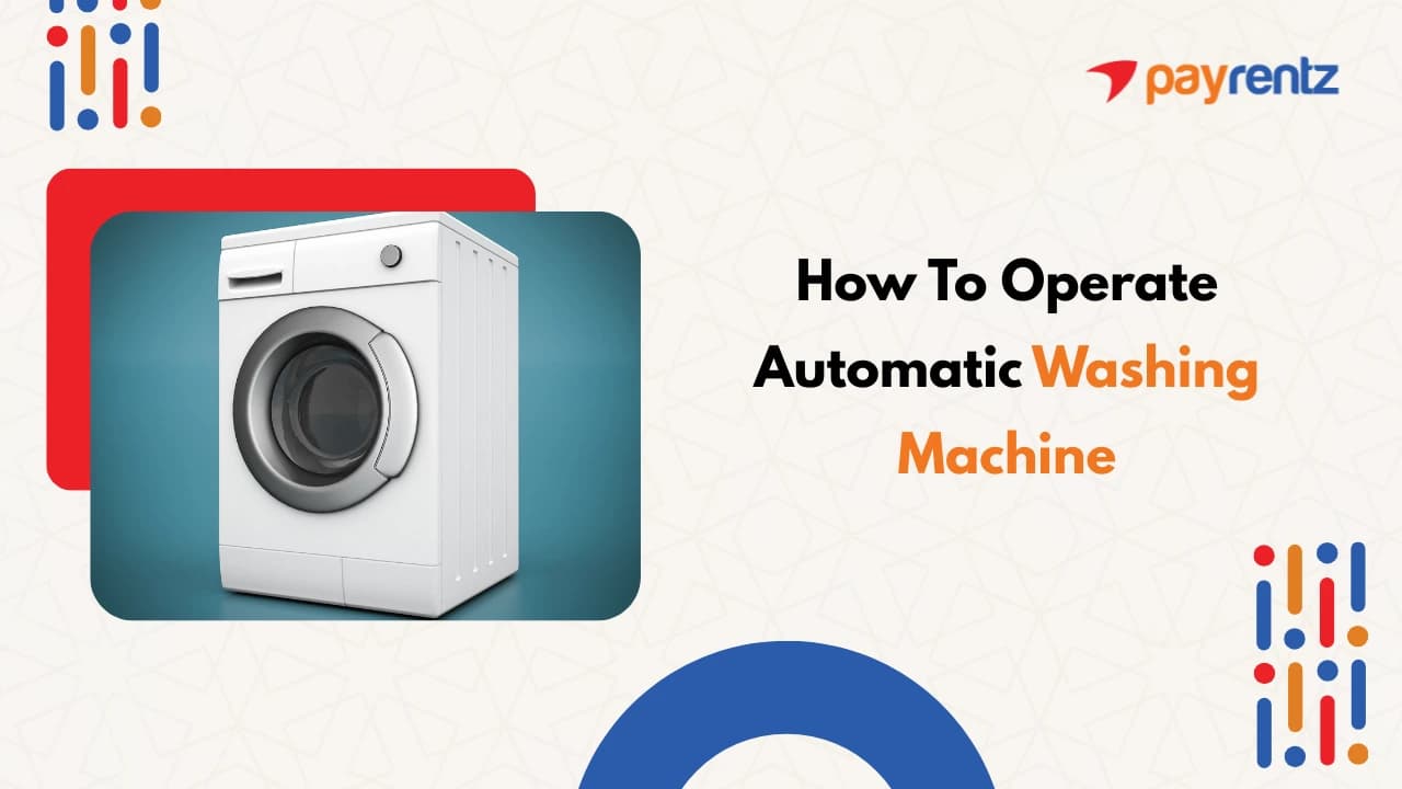 How to operate automatic washing machine
